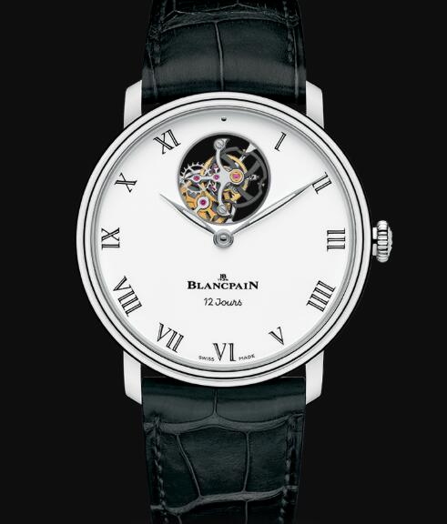 Review Blancpain Villeret Watch Review Tourbillon Volant Une Minute 12 Jours Replica Watch 66240 3431 55B